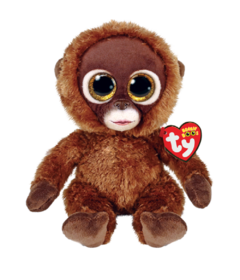 Ty Beanie Boos Chessie Brown Monkey