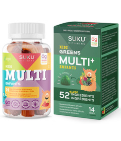 SUKU Vitamins Kids Multi + Greens Bundle