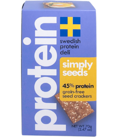 Swedish Protein Deli Seed Crackers Simply Seeds
