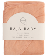 Baja Baby Oversized Bamboo Hooded Towel Citrus Fruit