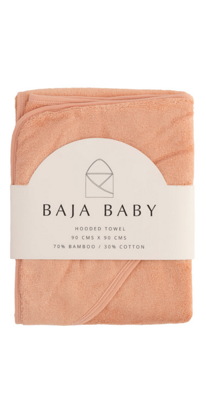 Achetez la serviette à capuche surdimensionnée en bambou Baja Baby au ...