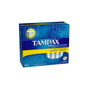 Tampax Tampons with Biodegradable Applicator Tampax Tampons with Biodegradable Applicator