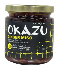 Abokichi OKAZU Ginger Miso Japanese Chili Oil Condiment