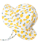 Jan & Jul Kids Cotton Floppy Hat Yellow Pineapple