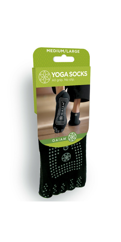 New Gaiam Yoga Socks Dark pink Womens/Ladies show size 5 - 10 All Grip No  Slip