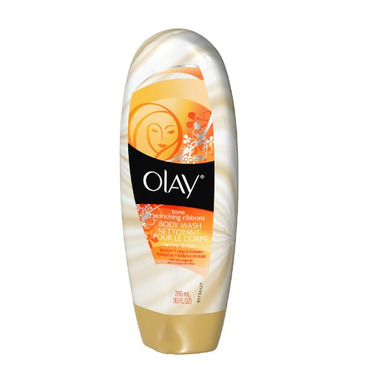 enriching olay tone wash plus body ribbons