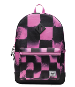 Herschel Supply Heritage Backpack Stencil Checker Opera Mauve