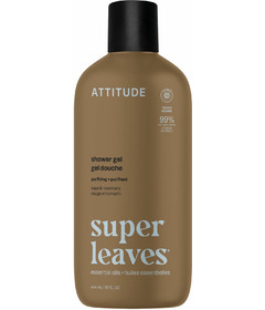 ATTITUDE Super Leaves Shower Gel Purifying Sage & Rosemary