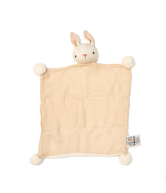 ThreadBear Baby Threads Cream Bunny Comforter