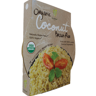 Healthee Coconut Ready to Eat Organic Brown Rice Healthee Coconut Ready to Eat Organic Brown Rice