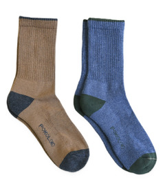 Pokoloko Heel Toe Socks Naval/Walnut