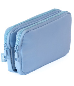 MYTAGALONGS Double Detachable Pouch Sky Blue