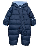 miles the label Baby Polyfilled Snowsuit Woven Navy