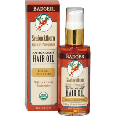 Badger Antioxidant Hair Oil for All Hair Types Badger Antioxidant Hair Oil for All Hair Types