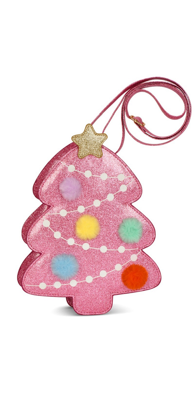Dansydaisy Christmas Tree Crossbody Purse For Women – Holiday Themed Shoulder Bag, 7x8.6 Inches