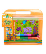 OOLY Mini Traveler Coloring & Activity Kit Jungle Friends