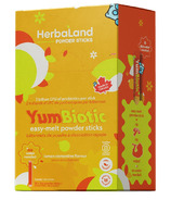 Herbaland YumBiotic Bâtonnets de poudre Easy-Melt Citron Clémentine