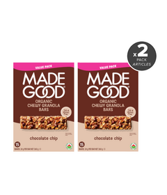 MadeGood Organic Chewy Granola Bars Chocolate Chip Bundle