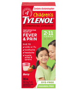 Suspension d'acétaminophène Tylenol pour enfants liquide Berry