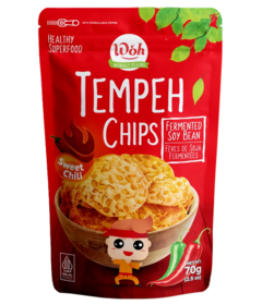 Woh Tempeh Chips Sweet Chilli 