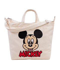 BAGGU Horizontal Zip Duck Bag Embroidered Mickey Mouse Club