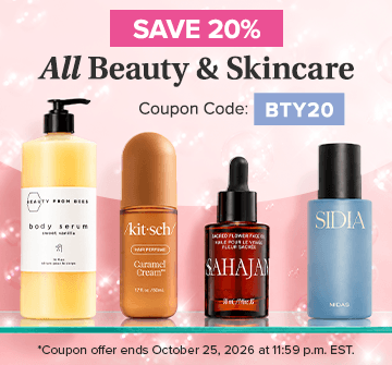 Save 20% off ALL Beauty & Skincare 