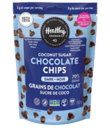 Pépites de chocolat noir 70 % Healthy Crunch avec sucre de noix de coco