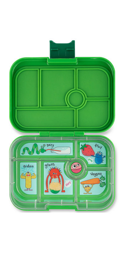 Buy Yumbox Original Bamboo Green With Funny Monsters Tray At Well.ca 