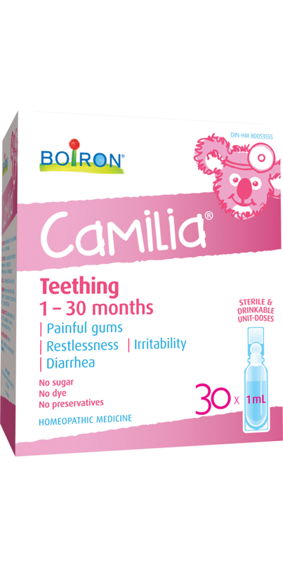camilia for teething
