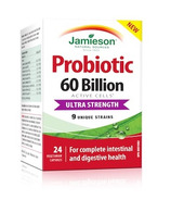 Jamieson Probiotic ultra fort avec 60 milliards de cellules actives