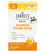 Zarbee's Baby Soothing Cough Syrup Peach & Honey Flavour