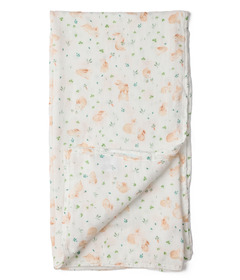 Loulou Lollipop Muslin Swaddle Bunny Meadow
