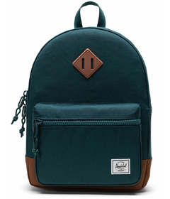 Sac à dos Herschel Supply Heritage, bleu marine/brun selle