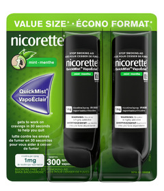 Nicorette QuickMist Mouth Spray Mint Duo Pack 1mg