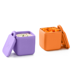 OmieLife OmieDip Containers Purple & Orange