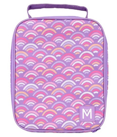 Montii Co Large Insulated Lunch Bag Rainbow Roller