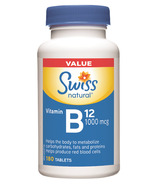 Swiss Natural Vitamin B12 Value Size