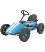 Chillafish Monzi RS Go-Kart Pliable avec Pneus Airless Ruber Skin Bleu 