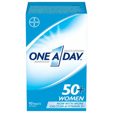 One A Day Advanced Multivitamin For Women 50+ One A Day Advanced Multivitamin For Women 50+