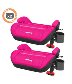 Harmony Youth Booster Elite Car Seat Pink