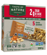 Taste of Nature Multipack Low Sugar Bars Peanut Caramel 