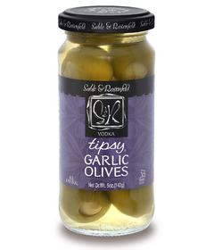 Sable & Rosenfeld Vodka Tipsy Garlic Olives