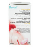 Rexall Extra Strength Muscle & Back Pain Relief with ASA