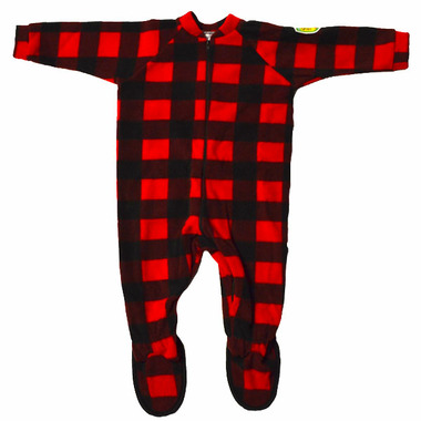 Buy Snug As A Bug Kids Footed Onesie Canada Plaid at Well.ca | Free ...