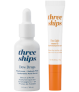 Coffret Duo Hydratant et Éclaircissant à la Vitamine C de Three Ships