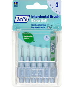 TePe Interdental Brush Extra Soft Blue 0.6mm