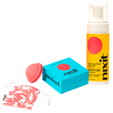 nixit - reusable menstrual cup -EcoFreax