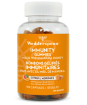 Wedderspoon Manuka Honey Immunity Gummies Citrus 