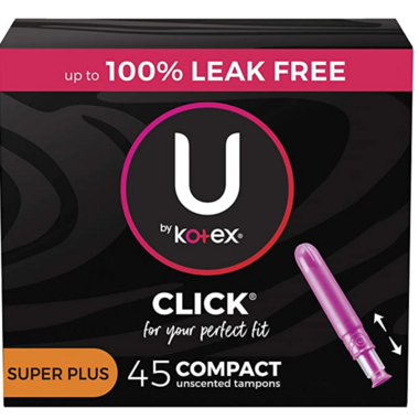 Buy U by Kotex Click Compact Tampons Super Plus Unscented at