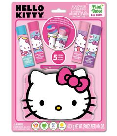 Townley Swirl Lip Balm with Shaped Tin Pack Hello Kitty